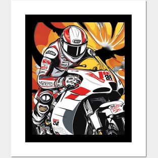 Racing Bike Posters and Art